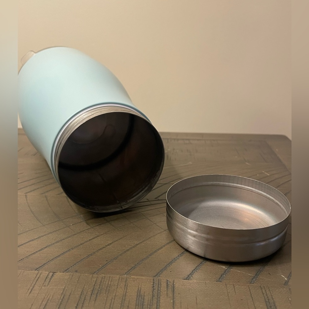 Diversion Safe - Teal Coffee Tumbler with Stash Spot Built In.
